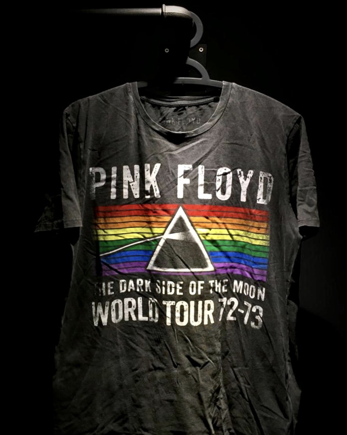 PINK FLOYD The Dark Side of the Moon  WORLD TOUR 72-73 T-Shirt