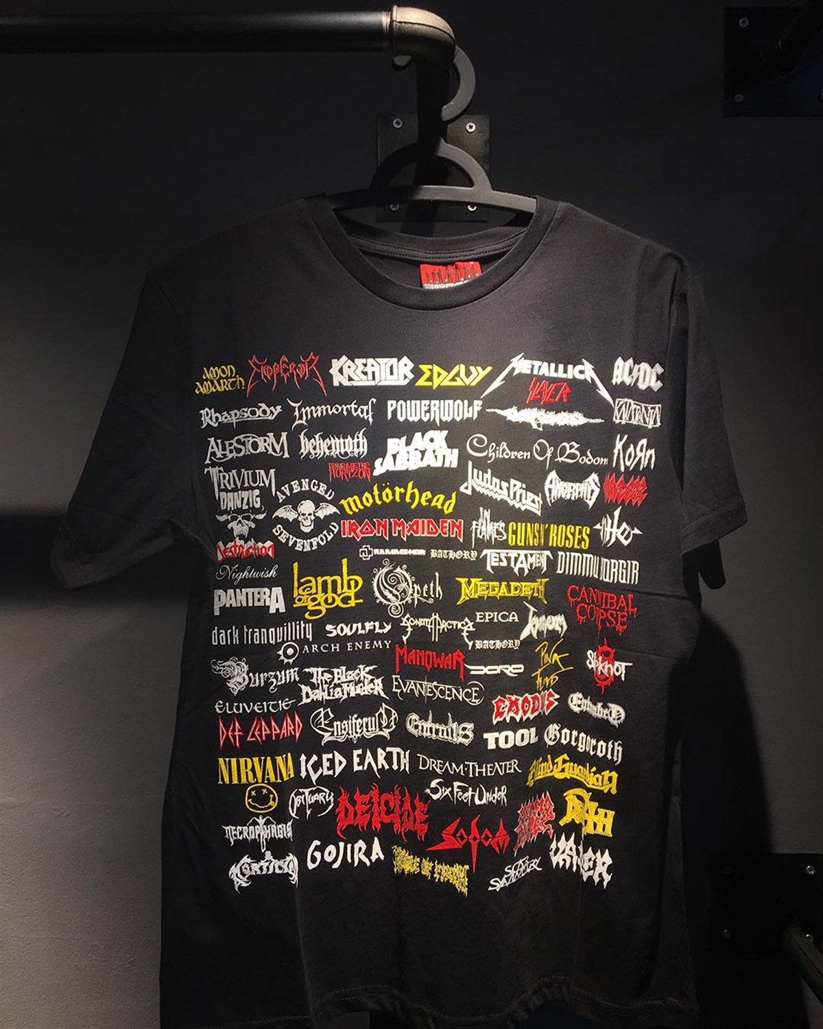 ROCK BANDS Logos  T-Shirt