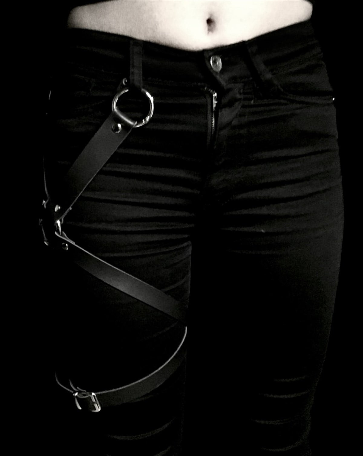 SNAKE Handmade Leg Belt Men and Women