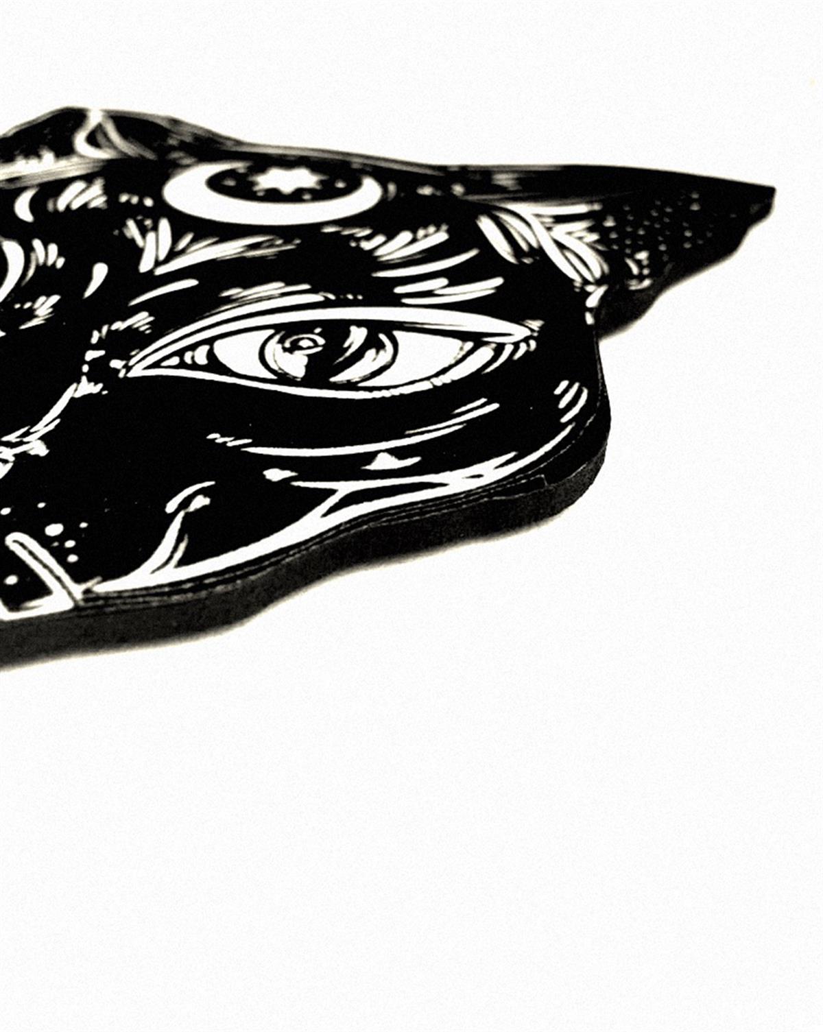 WITCHY CAT  Bardak Altı