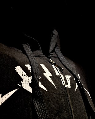 ACDC High Voltage Hoodie Sweatshirt  Zip Up