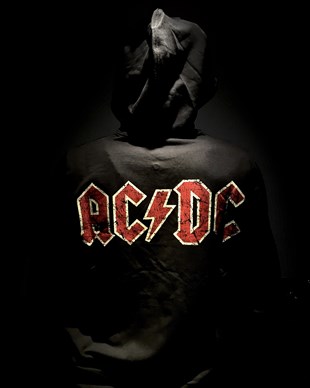 ACDC High Voltage Hoodie Sweatshirt  Zip Up