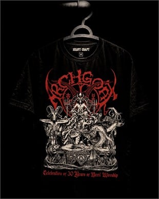 ARCHGOAT Celebration Of 30 Years Of Devil Worship T-ShirtHeavy Craft