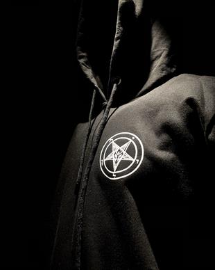 BAPHOMET Pentagram Zip-Up Hoodie
