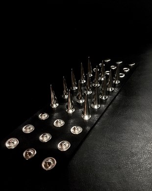 BRACELET Handmade 3 Strip Spike