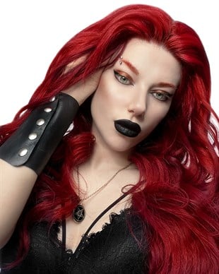 BRACELET Handmade Gauntlet Gothic Style