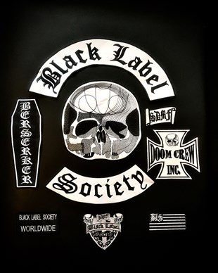 BLACK LABEL SOCIETY  Back Patch