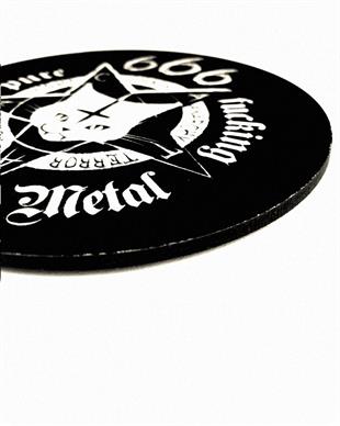 BLACK METAL 666 Bardak Altı