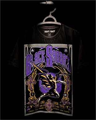 BLACK SABBATH The End Tour 2016 T-ShirtHeavy Craft