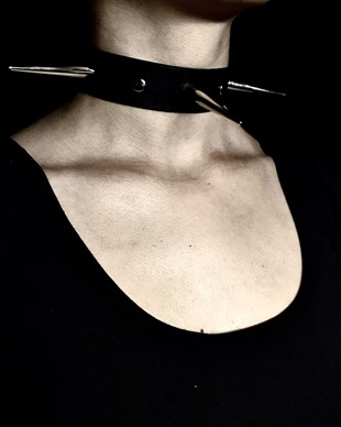 CHOKER Handmade Gothic Spike Style 