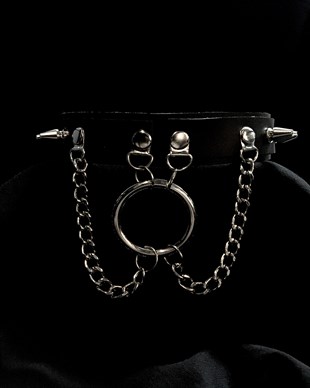 CHOKER Handmade Gothic Style Ring Chain 