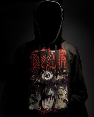 DEATH  Symbolic   Hoodie Sweatshirt Zip Up 