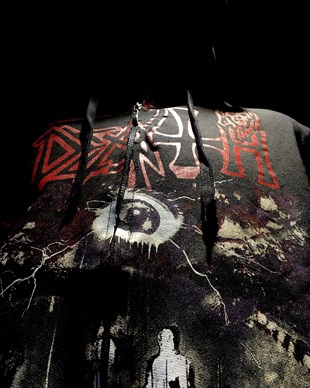 DEATH  Symbolic   Hoodie Sweatshirt Zip Up 