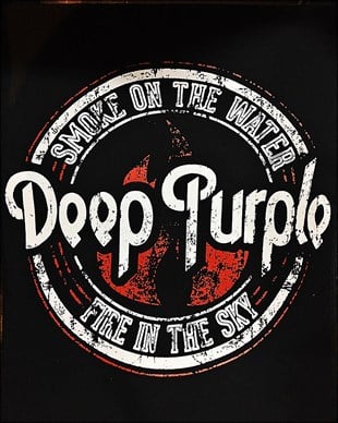 DEEP PURPLE  Smoke On The Water Back Patch