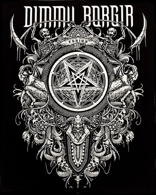 DIMMU BORGIR Eonian Pntagram Back Patch