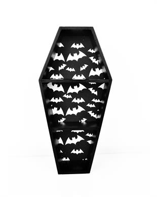 GOTHIC Coffin Bat Shelf