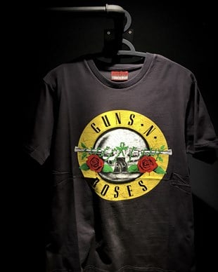 GUNS N ROSES Distressed Bullet T-Shirt