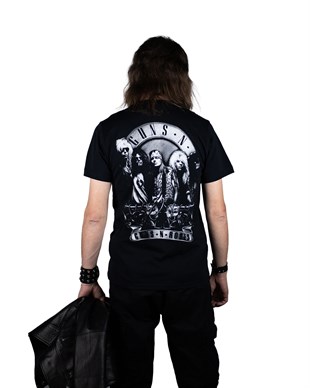 GUNS N ROSES Distressed Bullet T-Shirt