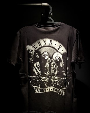 GUNS N ROSES Distressed Bullet T-Shirt