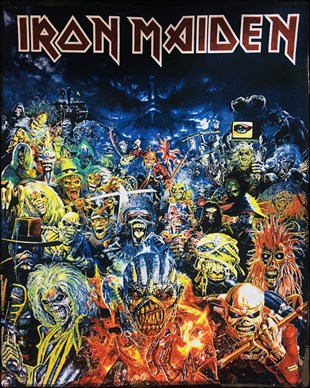 IRON MAIDEN Back Patch