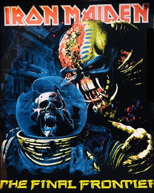 IRON MAIDEN The Final Frontier  Back Patch
