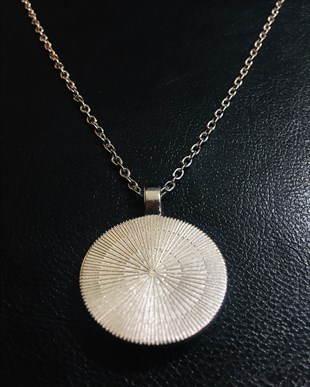 LEVIATHAN Cross Glass Necklace