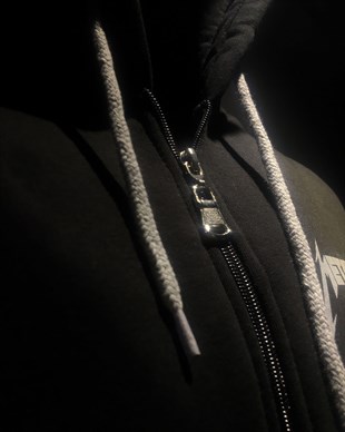 METALLICA Black Album Hoodie Sweatshirt Zip Up 