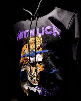 METALLICA Damaged Justice Hoodie