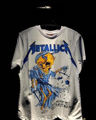 METALLICA Their Money Tips Her Scales Again T-Shirt