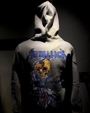 METALLICA Their Money Tips Her Scales Again  Hoodie Sweatshirt Zip Up 