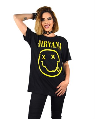 NIRVANA  Smiley T-Shirt