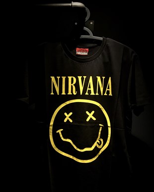 NIRVANA  Smiley T-Shirt
