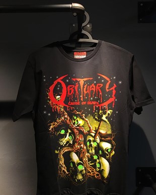OBITUARY Cause of Death T-Shirt