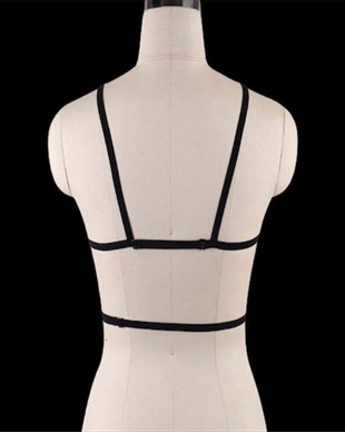 HARNESS Pentagram Gothic Style Body Belt