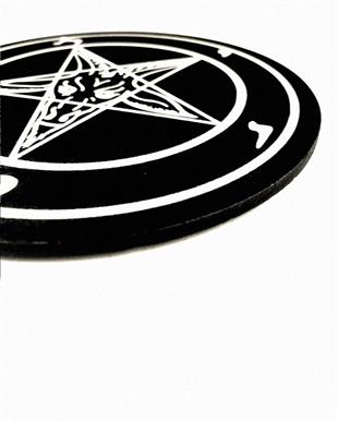 PENTAGRAM Baphomet Bardak Altı
