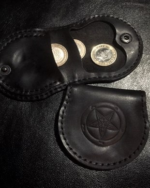 PENTAGRAM Baphomet Men and Women Coin Wallet
