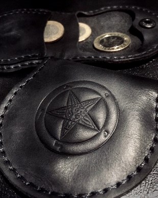 PENTAGRAM Baphomet Men and Women Coin Wallet
