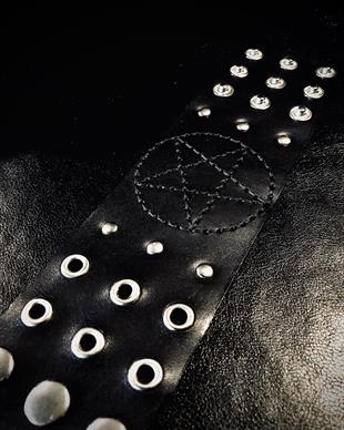 PENTAGRAM Handmade Black Bracelet