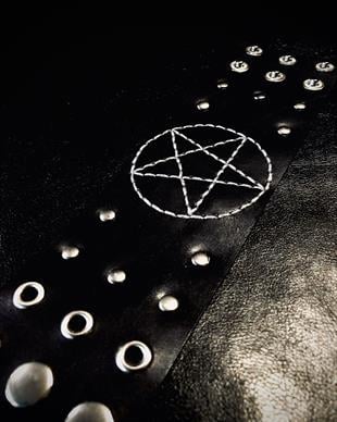 PENTAGRAM Handmade White Bracelet