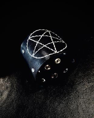 PENTAGRAM Handmade White Bracelet