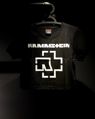RAMMSTEIN  Kadın Crop  T-Shirt