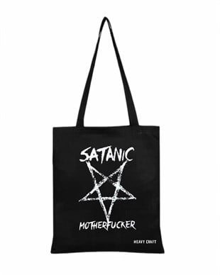 SATANIC MOTHERFUCKER Canvas Bag