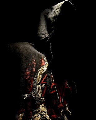 SLAYER Hell Awaits Hoodie Sweatshirt  Zip Up