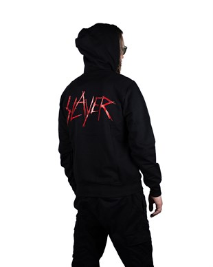 SLAYER Hell Awaits Hoodie  Zip Up