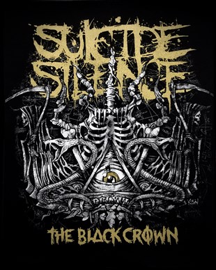 SUICIDE SILENCE The Black Crown Back Patch
