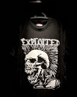 THE EXPLOITED Lets Start A War Said Maggie One Day T-Shirt