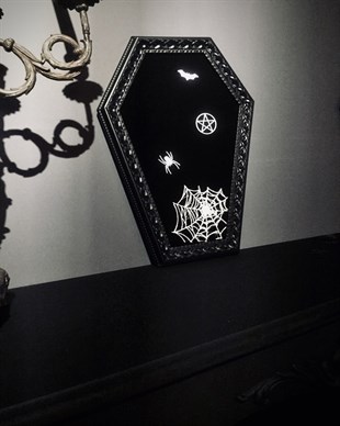 WICCA PAGAN Gothic Coffin Table