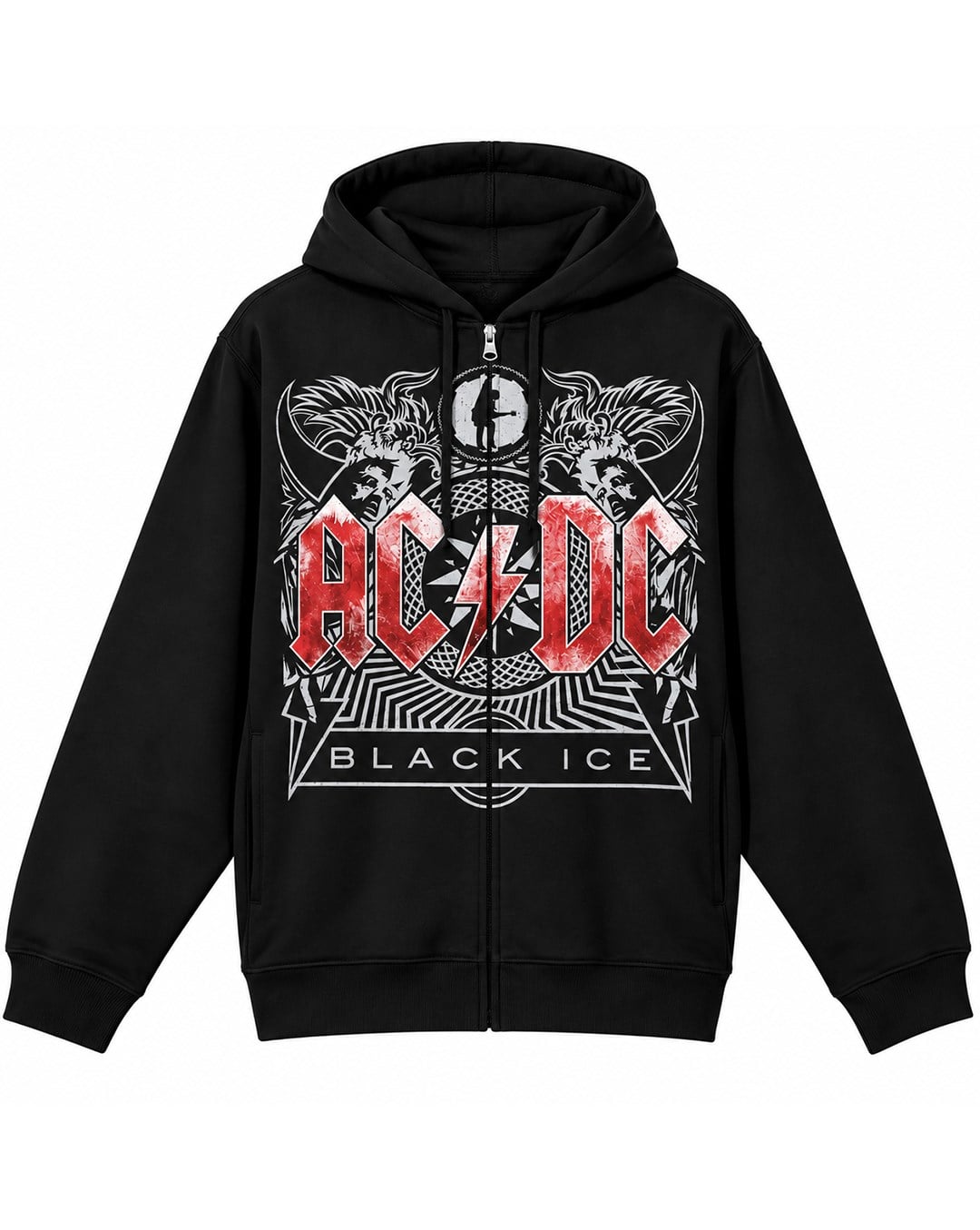 ACDC Black Ice Hoodie Zip UpHeavy Craft