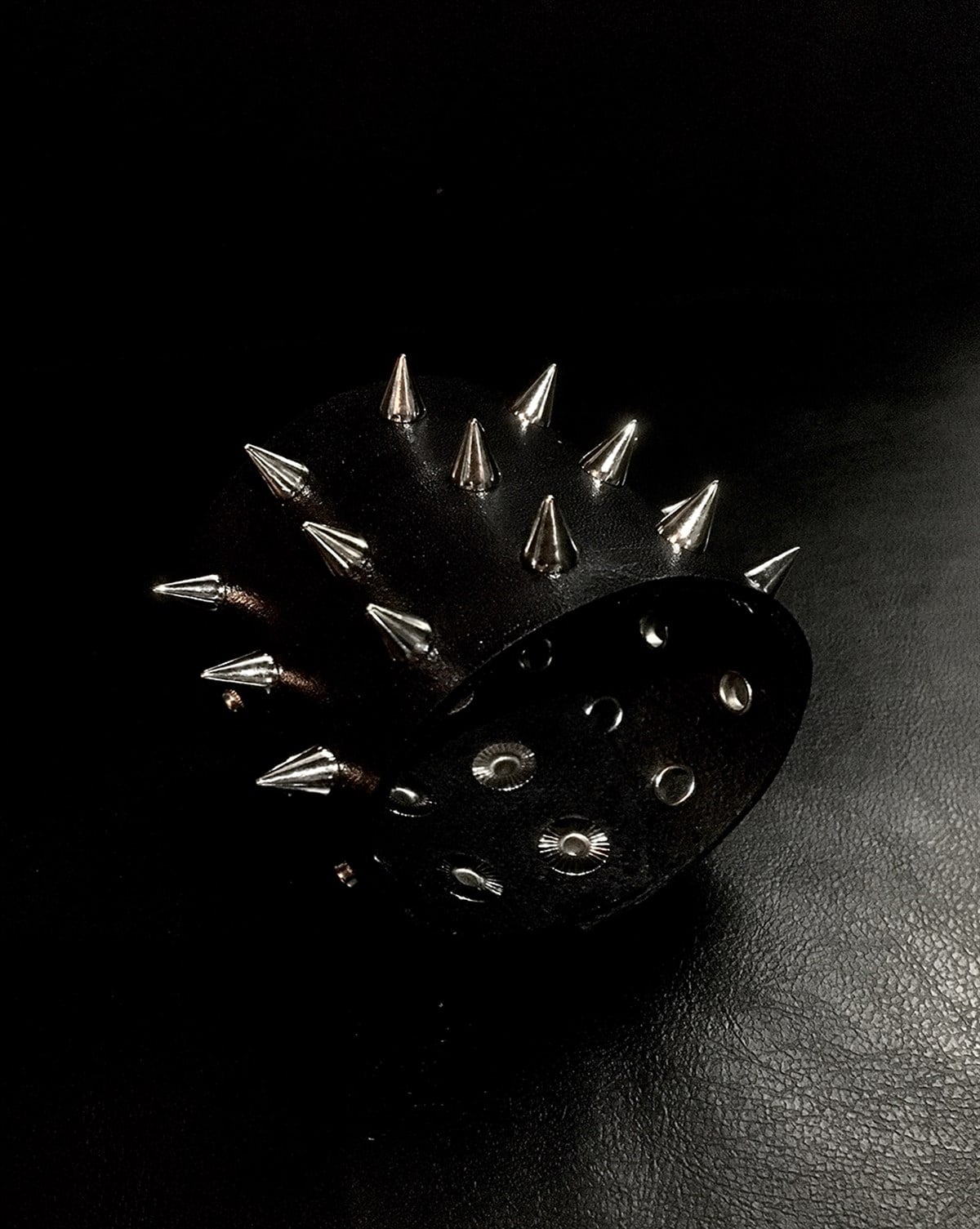 BRACELET Handmade 3 Strip Spike