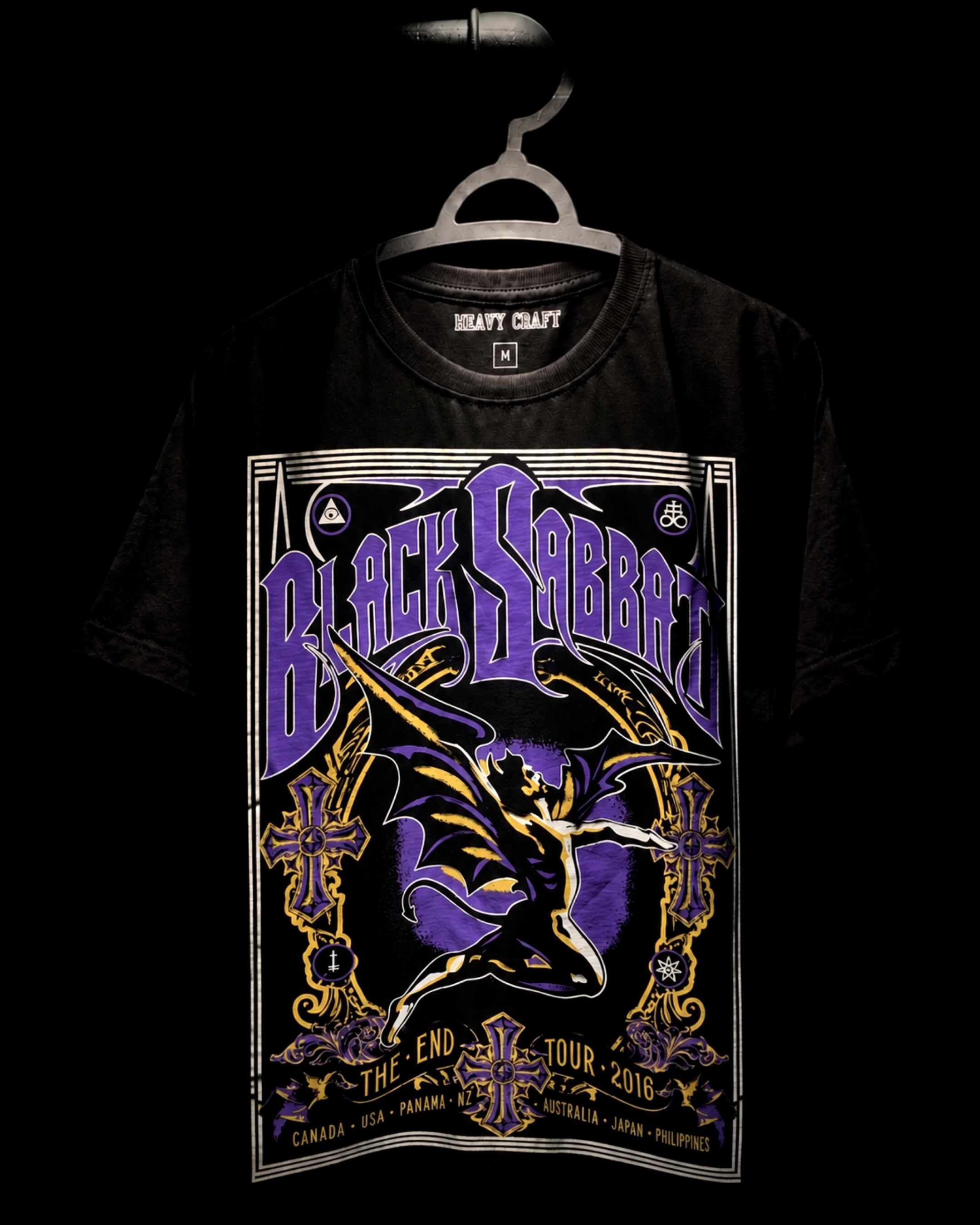 BLACK SABBATH The End Tour 2016 T-ShirtHeavy Craft
